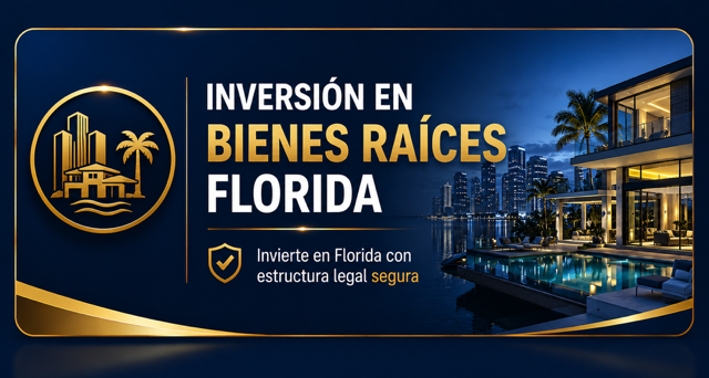 Inversión en Bienes Raíces Florida